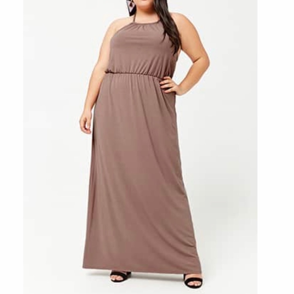 Forever 21+ Halter Maxi Dress
